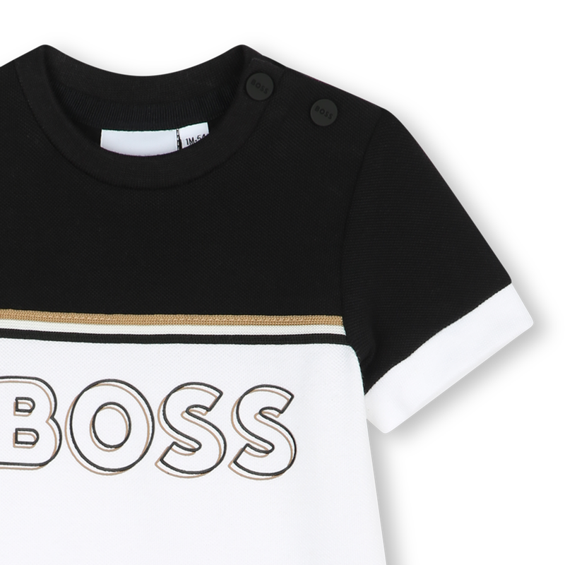 Macacão de algodão BOSS 
                    BOY