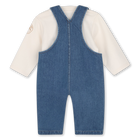 Conjunto de macac&atilde;o e camiseta TIMBERLAND 
                    MENINO