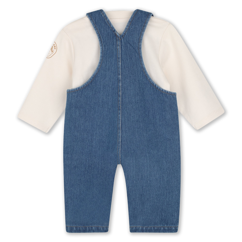 Conjunto de macac&atilde;o e camiseta TIMBERLAND 
                        MENINO
