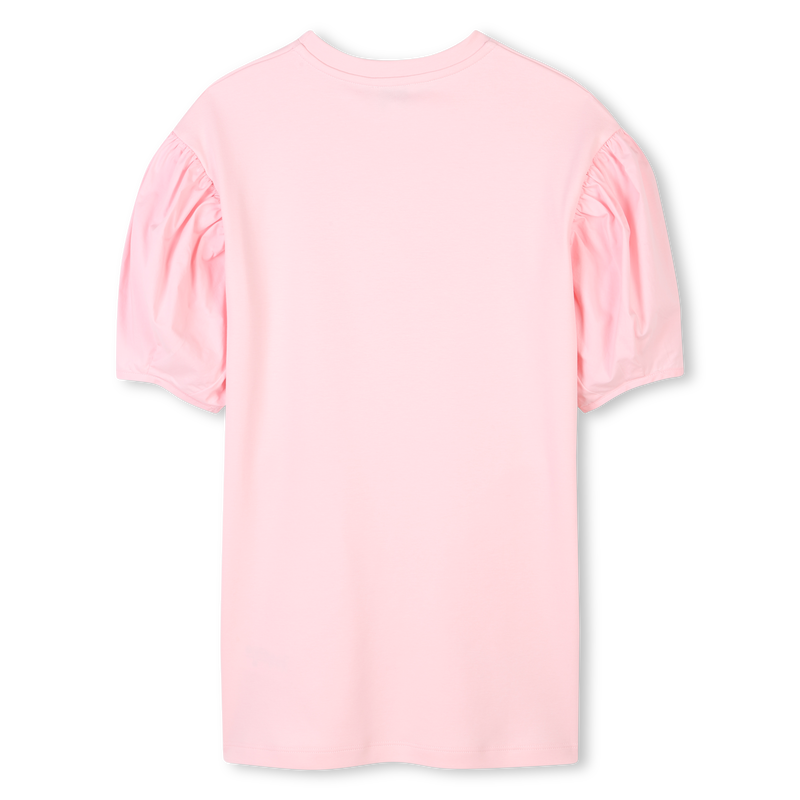 Vestido direito mangas tufadas KENZO KIDS 
                        GIRL