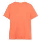 T-shirt manga curta em algod&atilde;o BOSS 
                    BOY