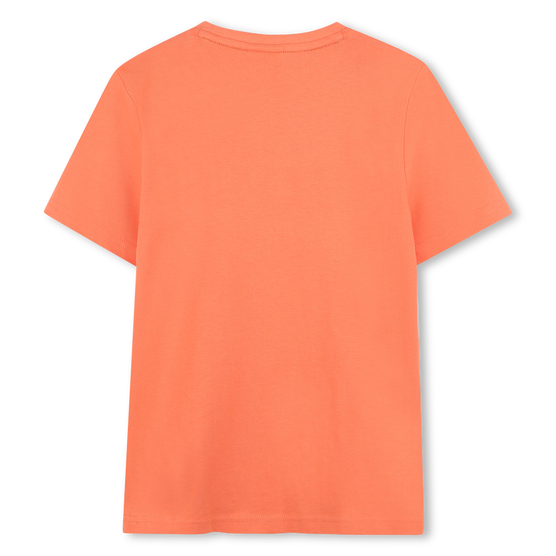 T-shirt manga curta em algod&atilde;o BOSS 
                        BOY