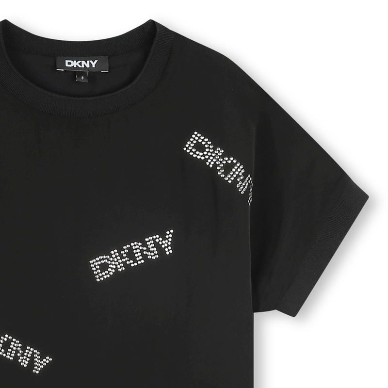 Vestido de manga curta DKNY 
                        GIRL