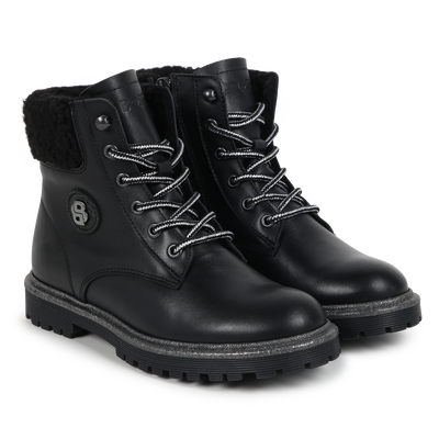 Botins com atacadores e fecho BOSS GIRL