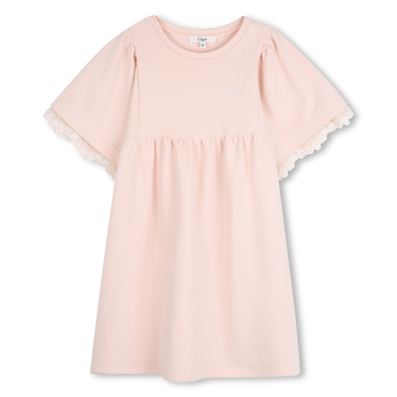 Vestido com bordado de flores CHLOE 
                    GIRL