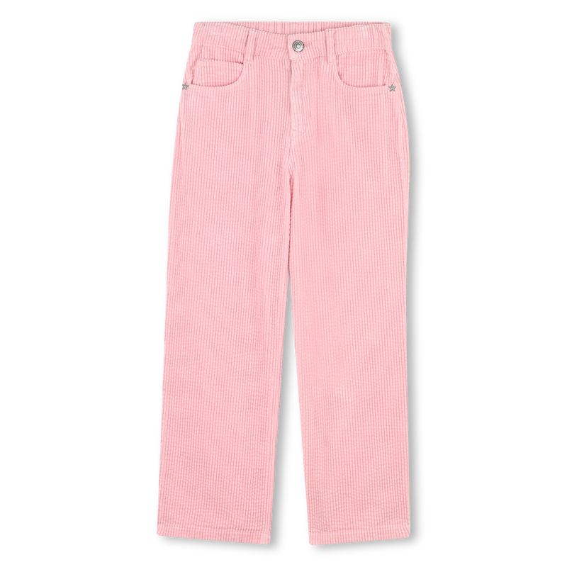Calças de veludo bordado ZADIG & VOLTAIRE 
                    GIRL