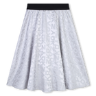 Saia de cerim&oacute;nia em jacquard DKNY 
                    GIRL