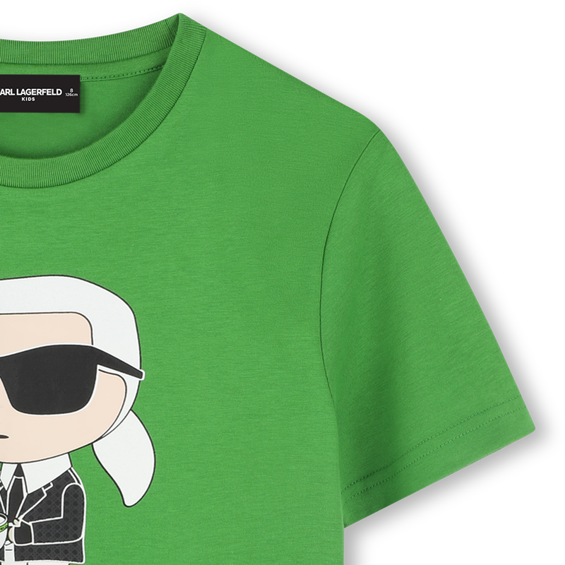 T-shirt de manga curta KARL LAGERFELD KIDS 
                        BOY