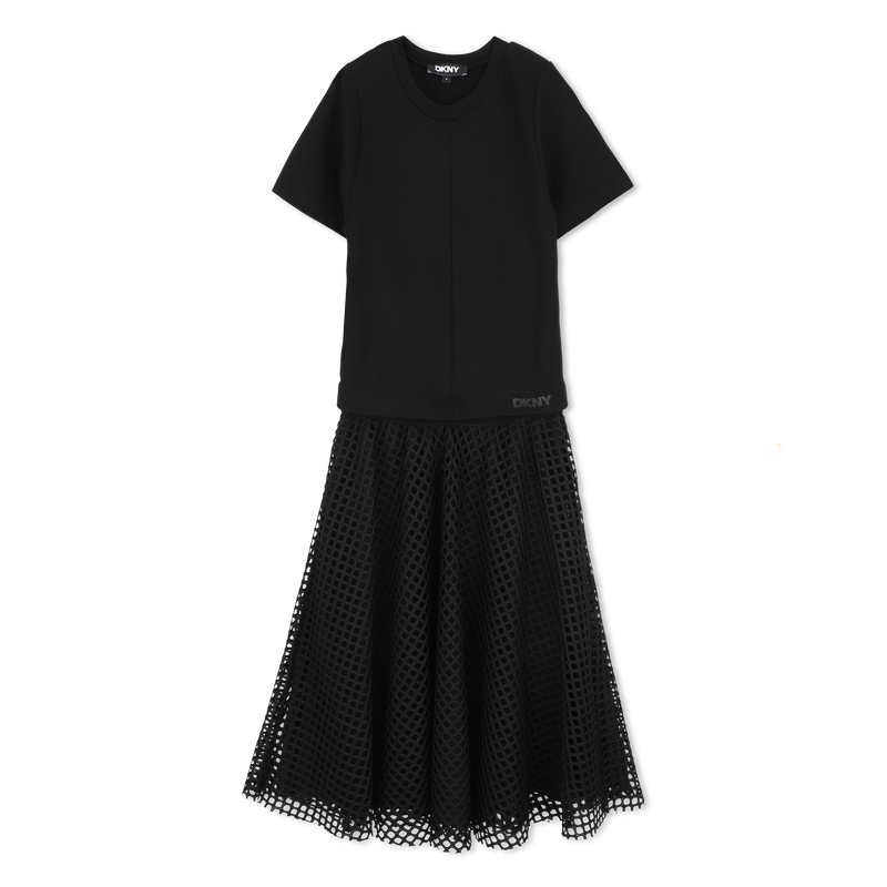 Vestido 2 em 1 DKNY 
                        MENINA