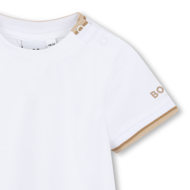 Conjunto de t-shirt e macac&atilde;o BOSS 
                        BOY