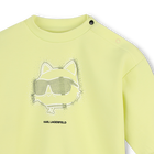 Conjunto de vestido e cal&ccedil;a KARL LAGERFELD KIDS 
                    MENINA