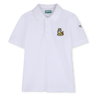 Emblema e bordado camisa polo KENZO KIDS 
                    UNISEX