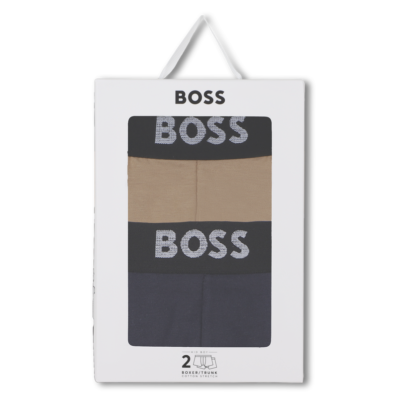 Pack de 2 cuecas boxer jersey BOSS 
                        BOY