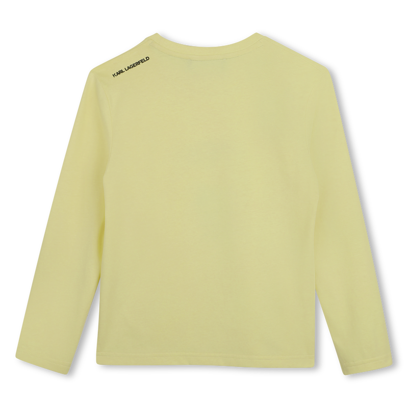 Camiseta de manga longa KARL LAGERFELD KIDS 
                        BOY