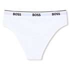 Conjunto com 2 calcinhas BOSS 
                    GIRL