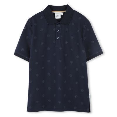 Polo corte direito estampado BOSS BOY