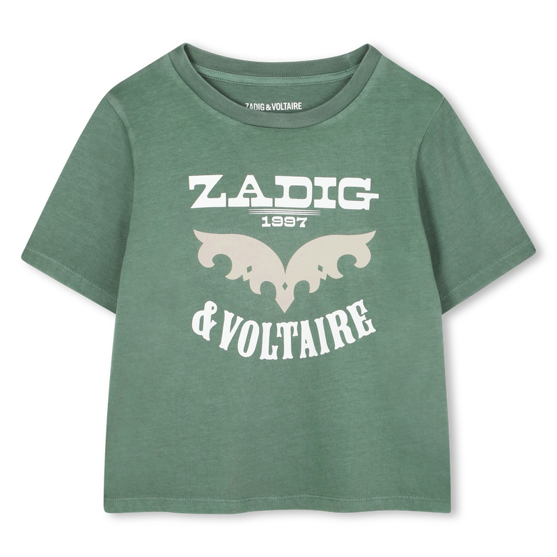 T-shirt de corte reto ZADIG & VOLTAIRE 
                    GIRL