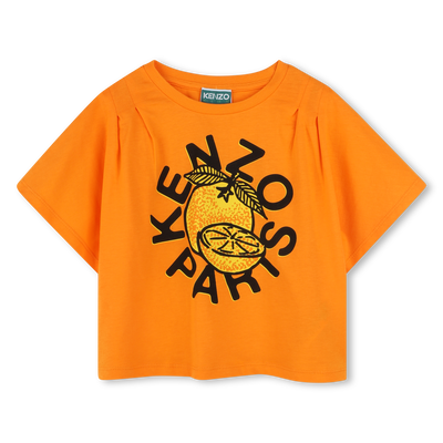 T-shirt de mangas curtas KENZO KIDS GIRL