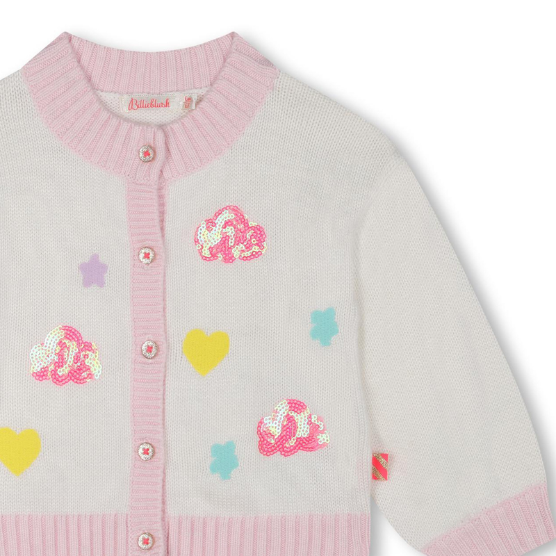 Sequin Knitted Cardigan BILLIEBLUSH 
                    GIRL