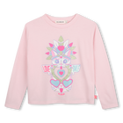 Camiseta de manga longa, ROSA, hi-res