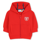 Moletom jogger com capuz, VERMELHO, hi-res