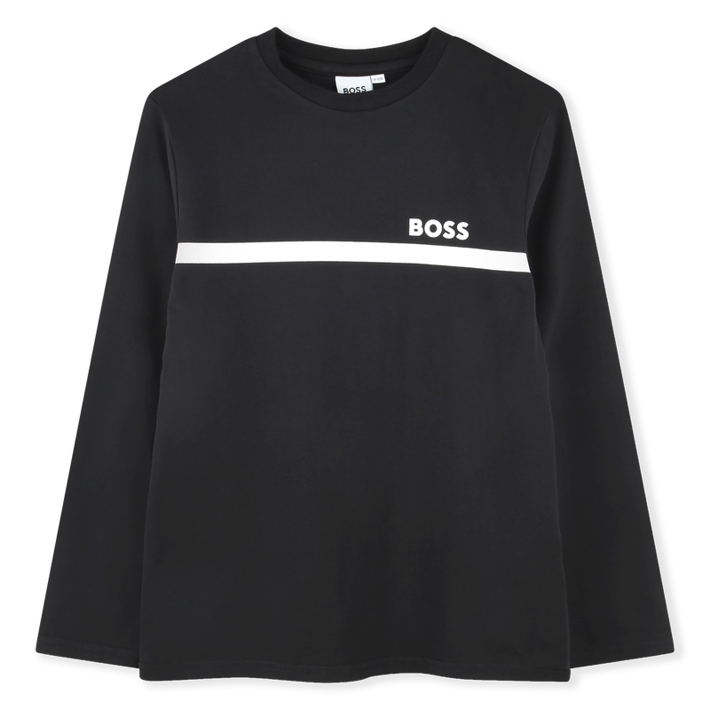 T-SHIRT DE MANGA COMPRIDA BOSS 
                        BOY