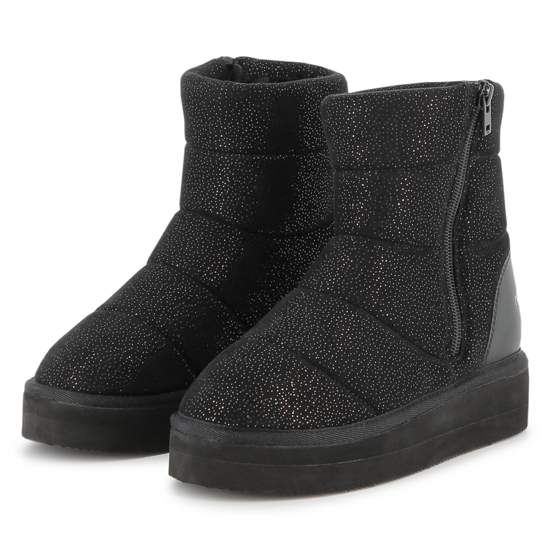 Botim de tornozelo têxtil com lantejoulas KARL LAGERFELD KIDS 
                    GIRL