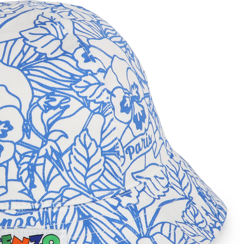 Panamá estampado em lona KENZO KIDS 
                    UNISEX