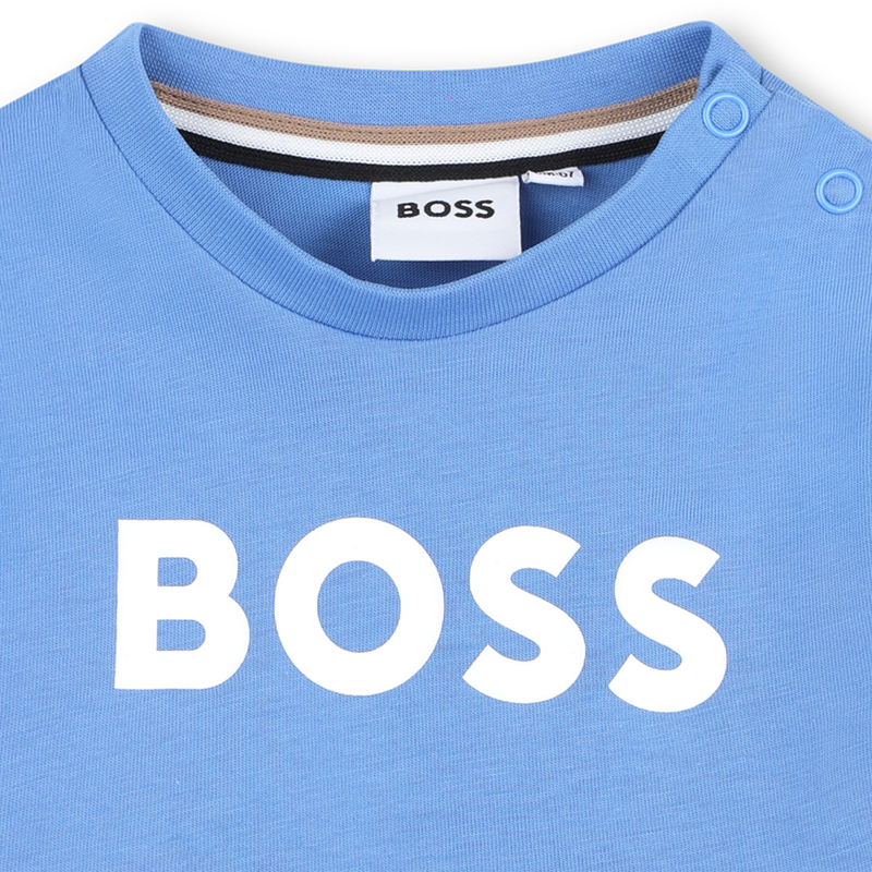 T-shirt de mangas curtas BOSS 
                        BOY