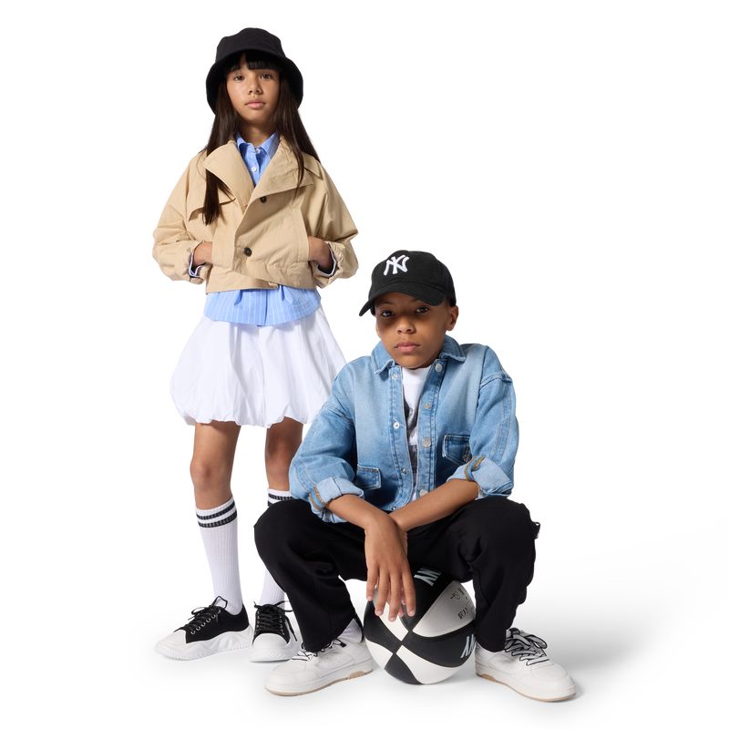 REVESTIMENTO DE TRINCHEIRA 2 EM 1 DKNY 
                        GIRL