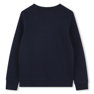 Sweatshirt em molet&atilde;o BOSS BOY