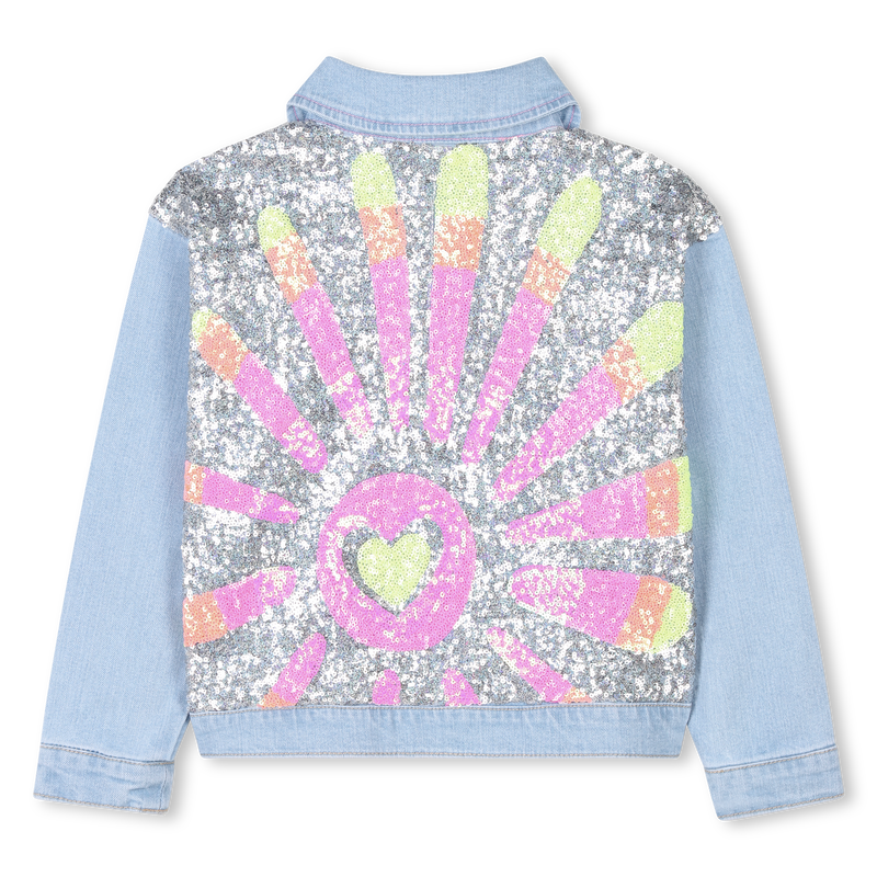 Sequin denim jacket BILLIEBLUSH 
                    GIRL