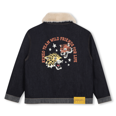 Casaco de denim KENZO KIDS GIRL