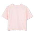 T-shirt de algod&atilde;o com strass MARC JACOBS 
                    GIRL