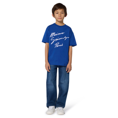 T-shirt com bordado GIVENCHY UNISEX