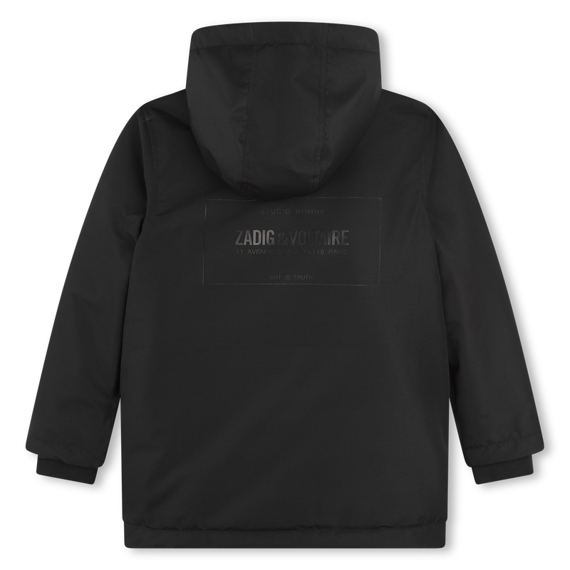 Parca impermeável com capuz ZADIG & VOLTAIRE 
                    BOY
