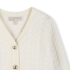 Cardigan com bot&otilde;es MICHAEL KORS 
                    MENINA