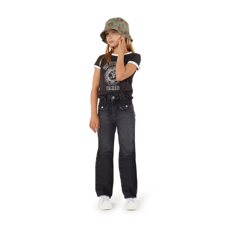 T-shirt com estampa e strass ZADIG & VOLTAIRE 
                    GIRL