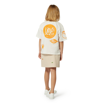 T-shirt de mangas curtas KENZO KIDS GIRL