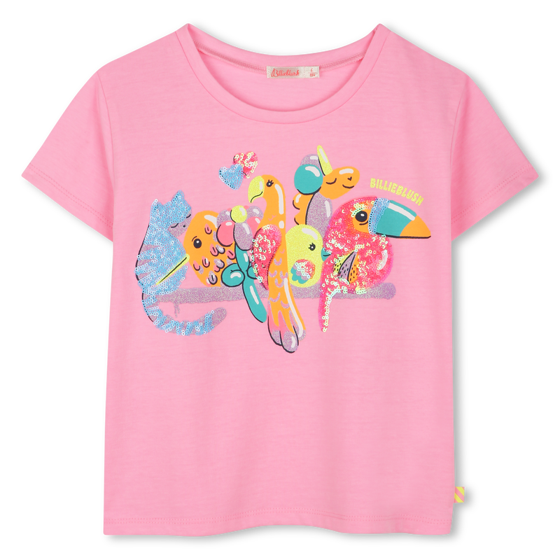 T-shirt com estampado BILLIEBLUSH 
                        GIRL