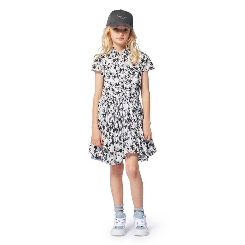 Vestido estampado com bot&otilde;es ZADIG & VOLTAIRE 
                        GIRL