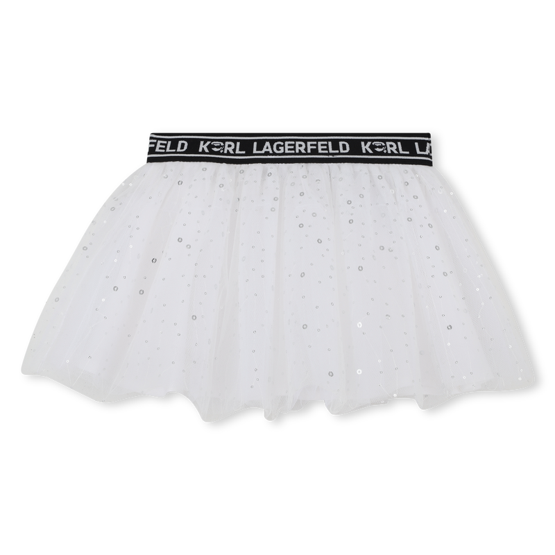 Conjunto de moletom e saia KARL LAGERFELD KIDS 
                        GIRL