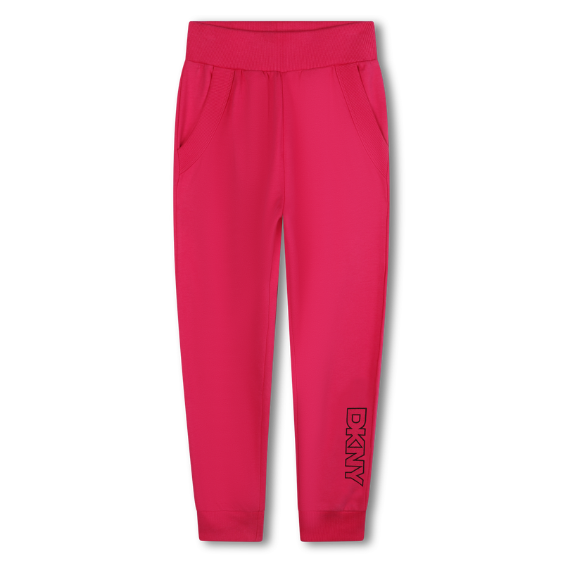 Cal&ccedil;as de jogging em molet&atilde;o DKNY 
                        UNISEX