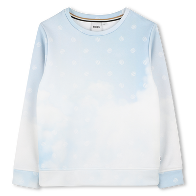 Sweatshirt estampada BOSS MENINO