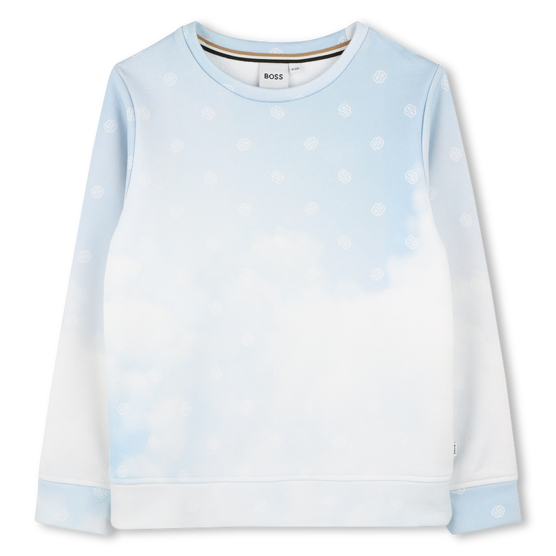 Sweatshirt estampada BOSS 
                        MENINO