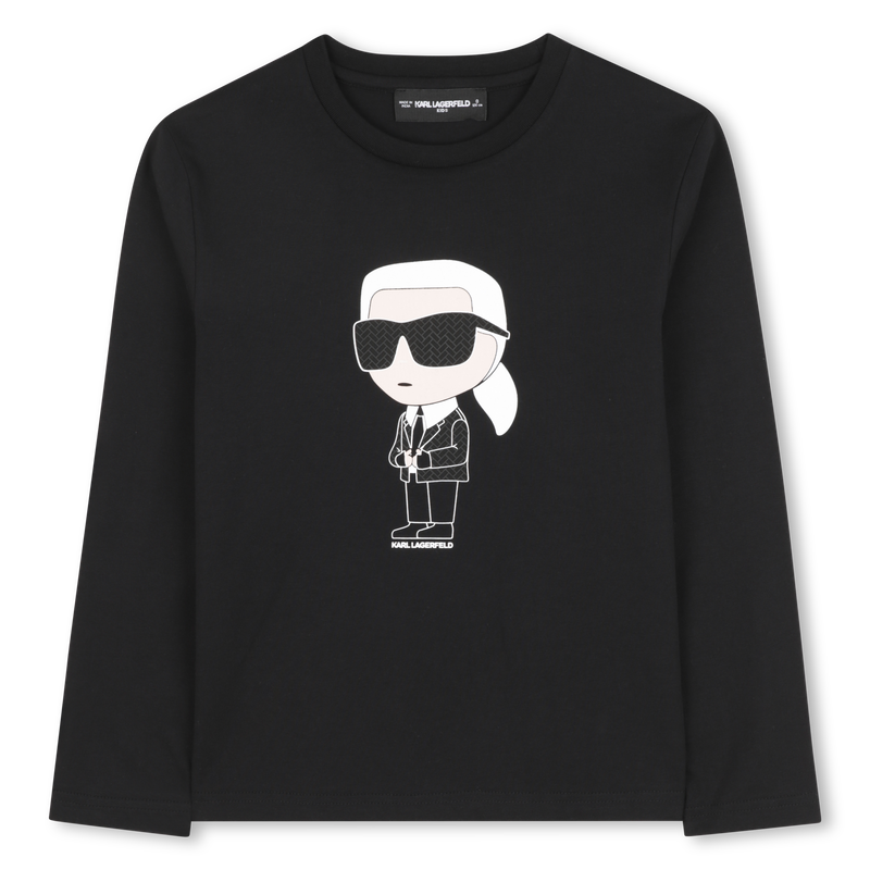 Camiseta de manga comprida KARL LAGERFELD KIDS 
                    BOY