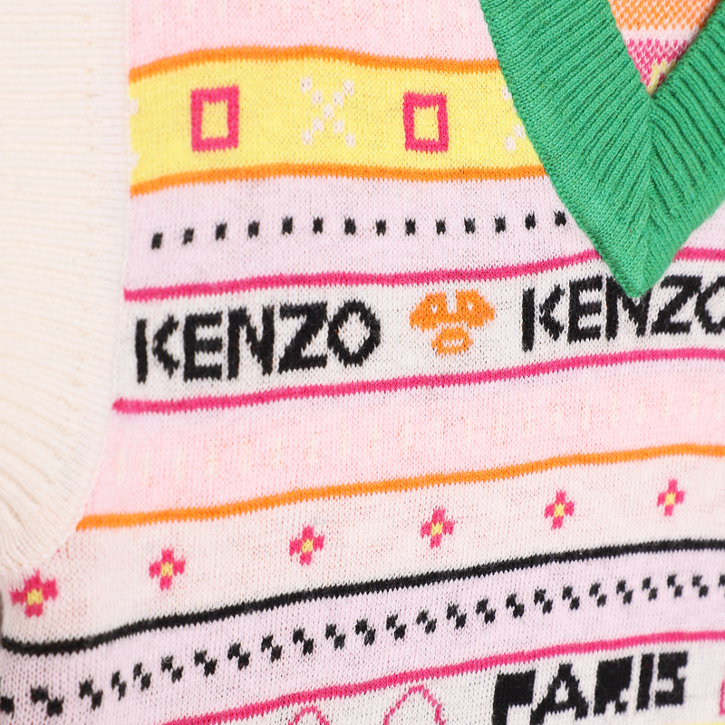 SUÉTER SEM MANGAS KENZO KIDS 
                    GIRL