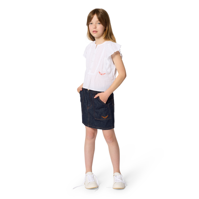 BLUSA DE MANGA CURTA ZADIG & VOLTAIRE GIRL