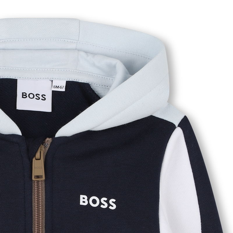 Cardigan com capuz BOSS 
                    BOY