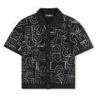 Camisa de manga curta em jersey KARL LAGERFELD KIDS 
                    BOY